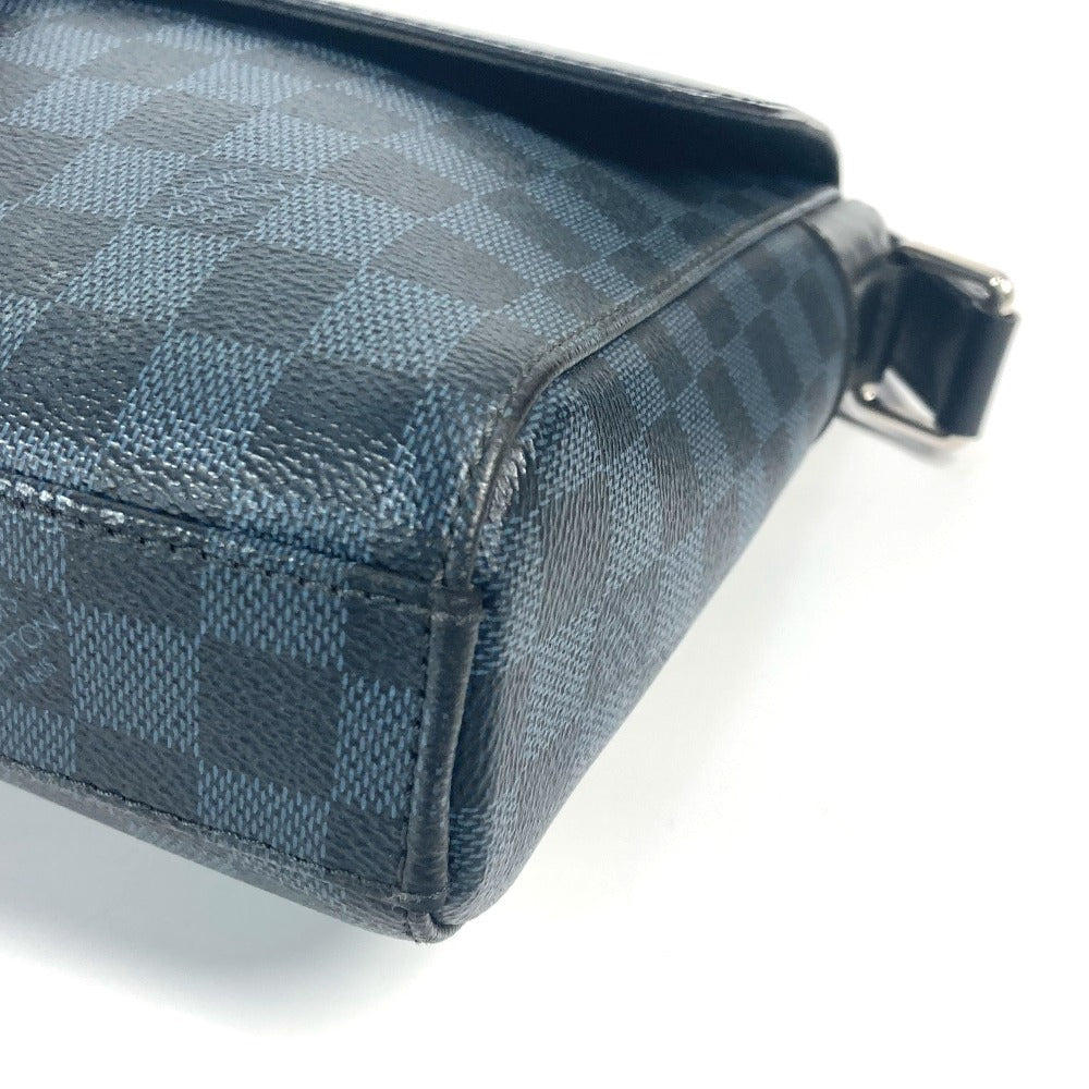 Louis Vuitton Shoulder Bag N41587 Damier Cobalt Canvas Navy Damier Cobalt Newport Messenger Pm