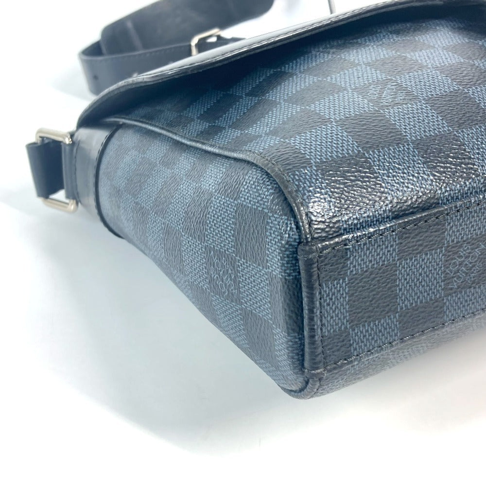 Louis Vuitton Shoulder Bag N41587 Damier Cobalt Canvas Navy Damier Cobalt Newport Messenger Pm