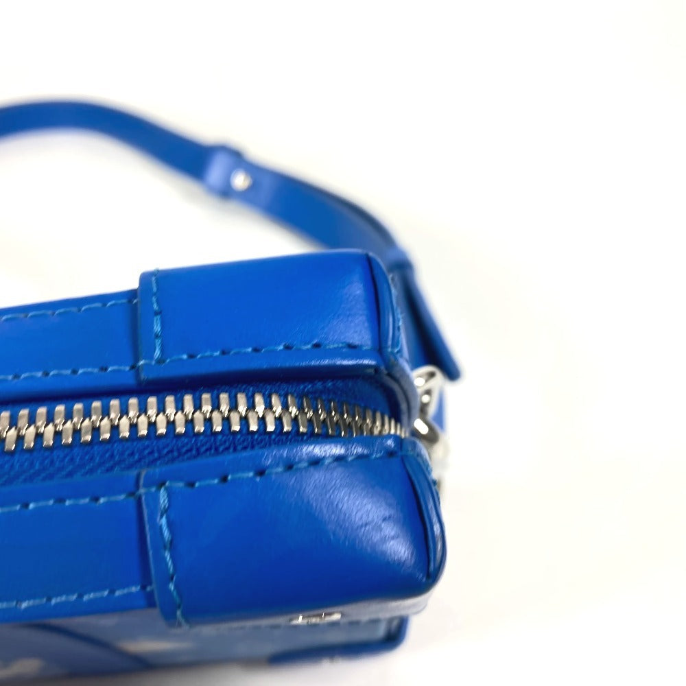 Louis Vuitton Shoulder Bag M45432 Leather Blue Monogram Clouds Soft Trunk Wallet