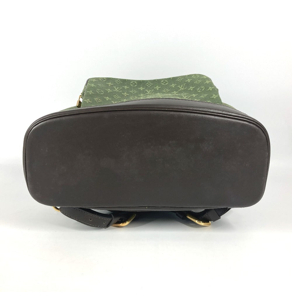 Louis Vuitton Backpack M92456 Monogram Mini Canvas Khaki Monogram Mini Montsouris Gm Unisex(Unisex)