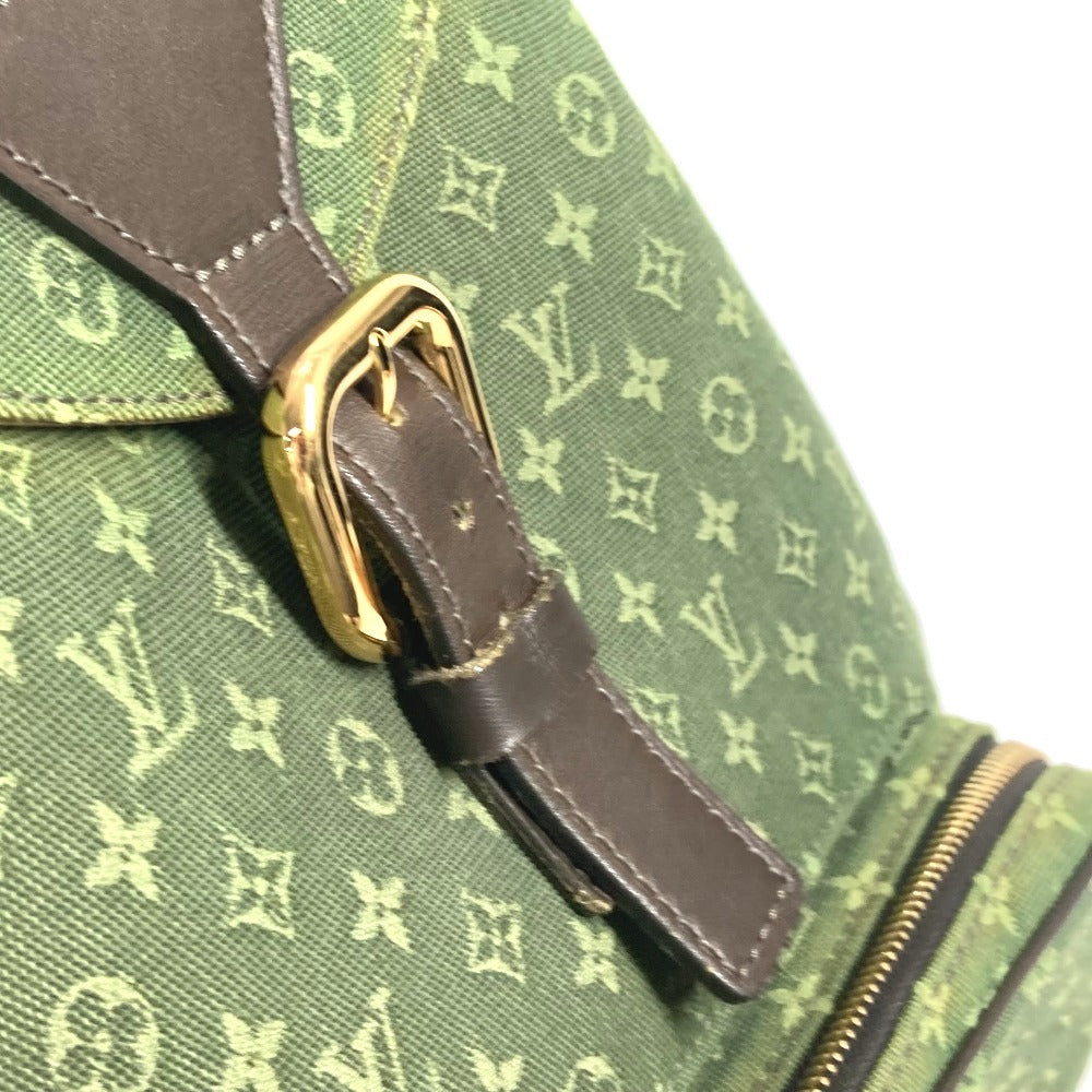 Louis Vuitton Backpack M92456 Monogram Mini Canvas Khaki Monogram Mini Montsouris Gm Unisex(Unisex)