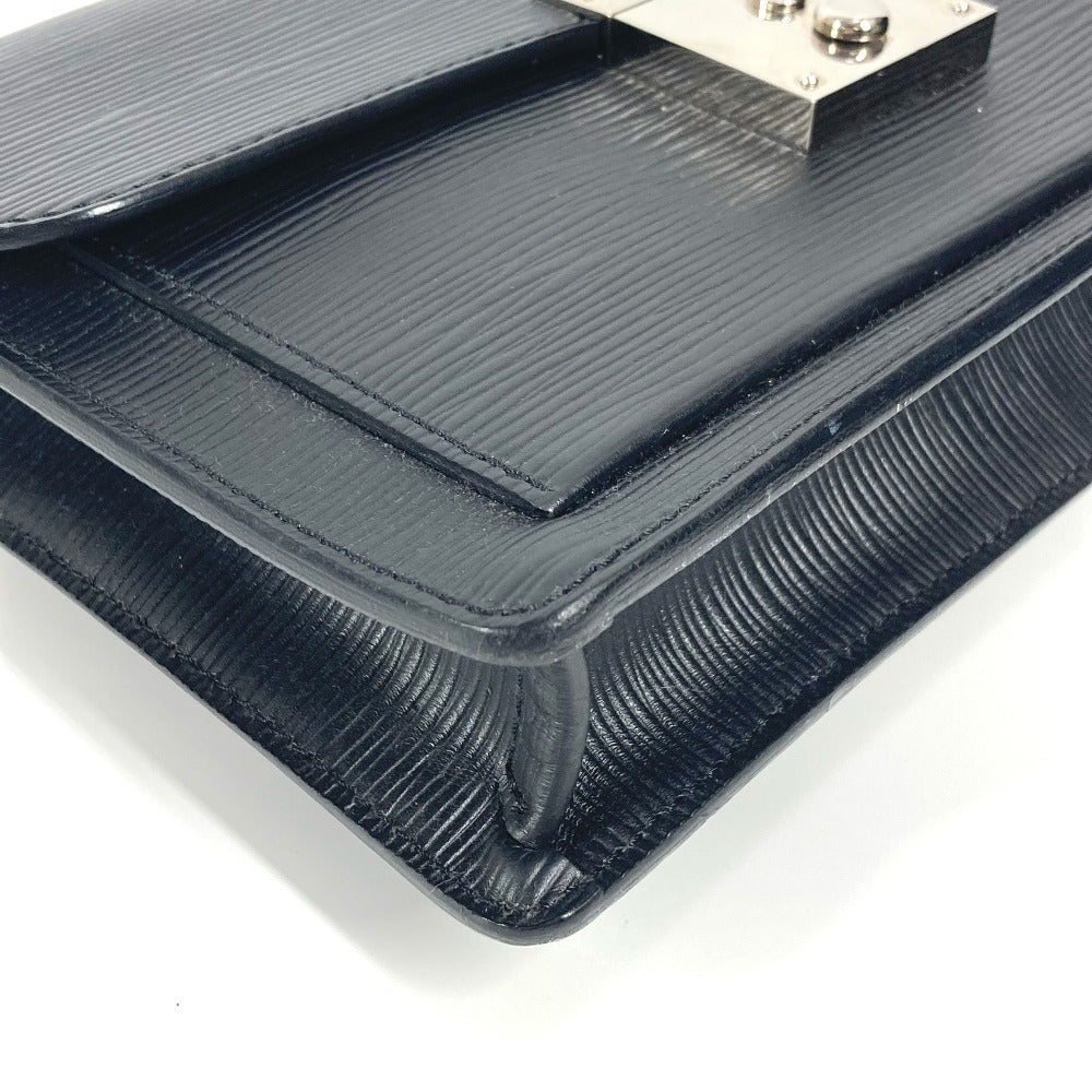 Louis Vuitton Clutch Bag M40852 Epi Leather Black Epi Neo Bellaia Unisex(Unisex)