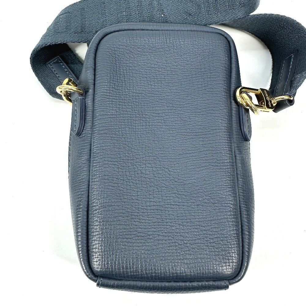 Louis Vuitton Shoulder Bag M81060 Denim, Leather Blue Monogram Denim Nigo Collaboration Double