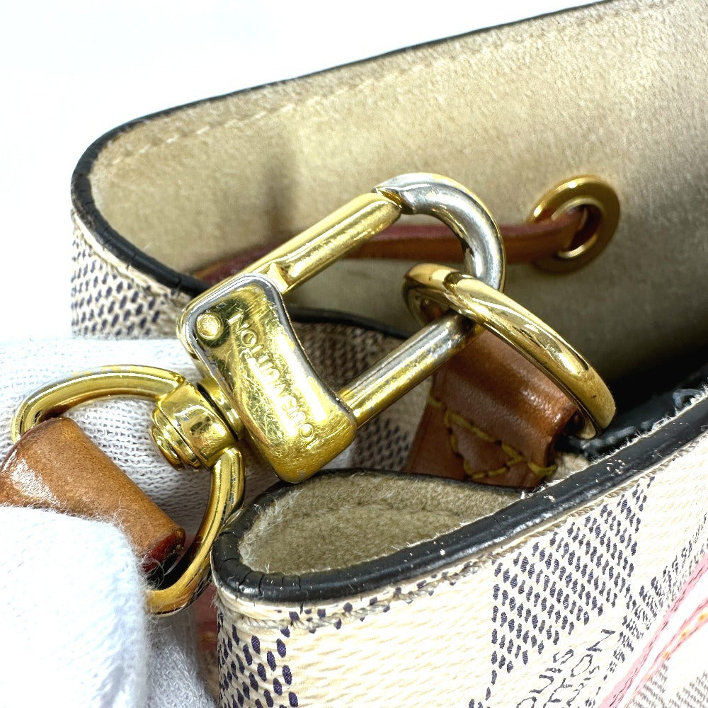 Louis Vuitton Shoulder Bag N41066 Damier Azur Canvas White Damier Azur Summer Trunk Neonoe