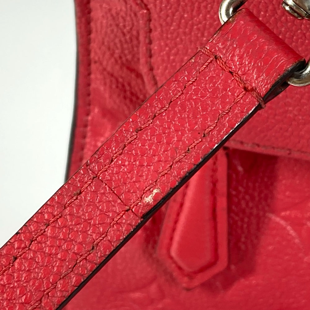 Louis Vuitton Handbag M42711 Monogram Ann Platt Leather Red Type Monogram Ann Platt Ponneuf Mm