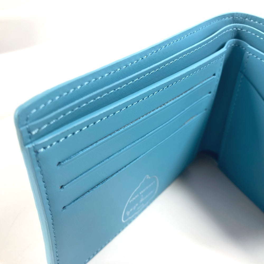 Louis Vuitton Folded Wallet M82087 Taurillon Clemence Leather Blue Yayoi Kusama Lvxyk Portefeuille