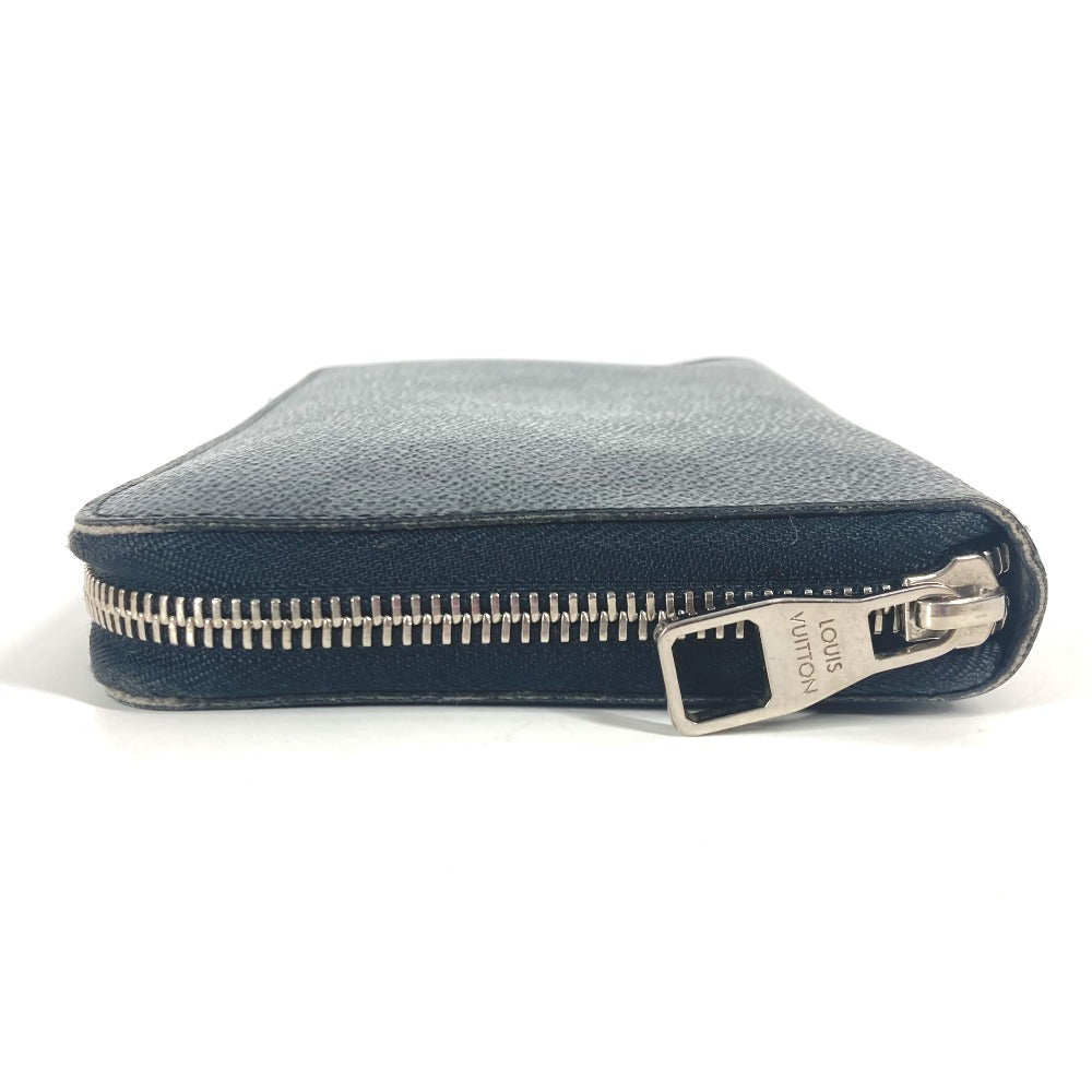 Louis Vuitton Long Wallet Purse N63077 Damier Grafitto Canvas Black Damier Grafitte Zippy Organizer