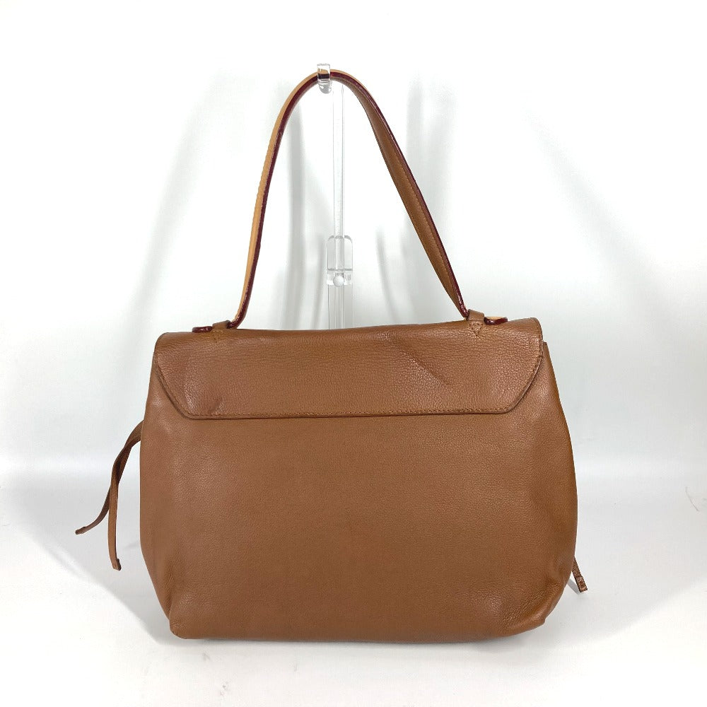 Louis Vuitton Shoulder Bag Leather Brown Rock Me Mm Women