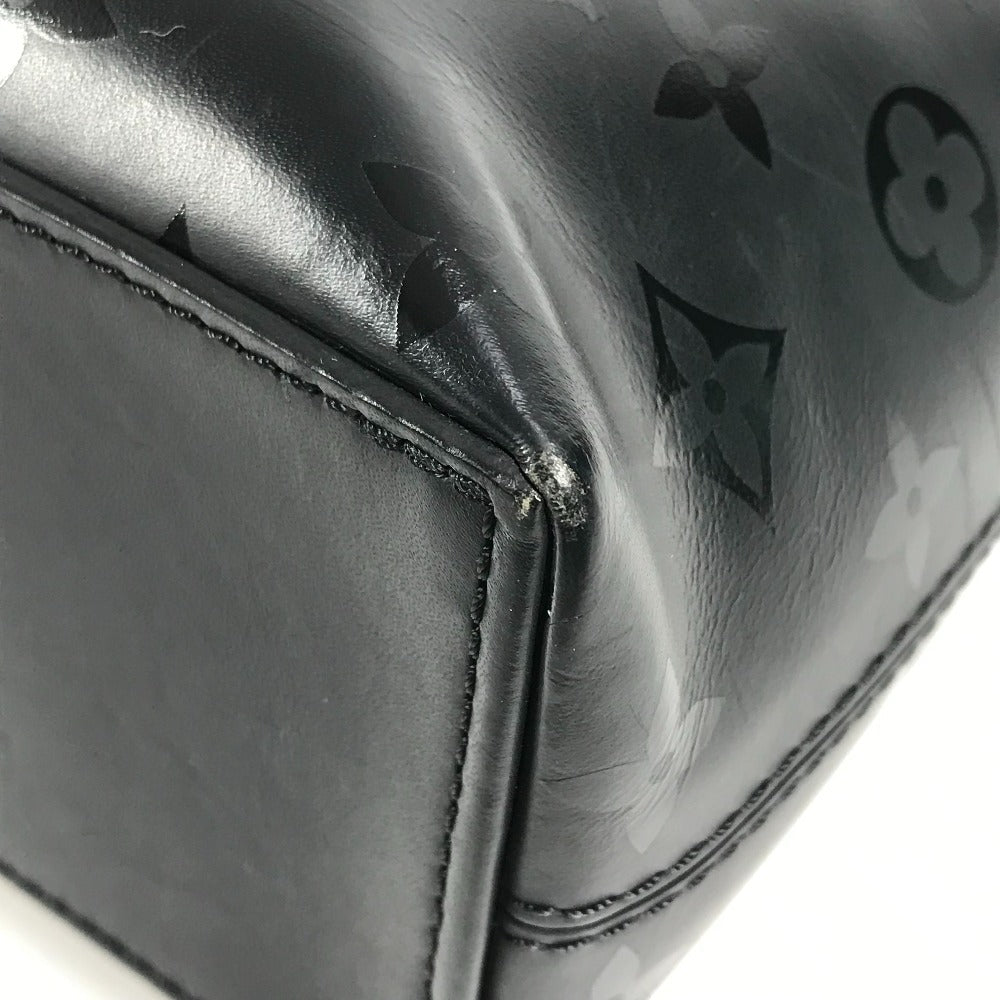 Louis Vuitton Business Bag M40529 Leather Black Monogram Illusion Briefcase