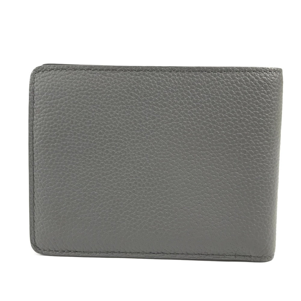 Louis Vuitton Folded Wallet M81026 Calf Leather Gray Lv Aerogram Portefeuille Multripru