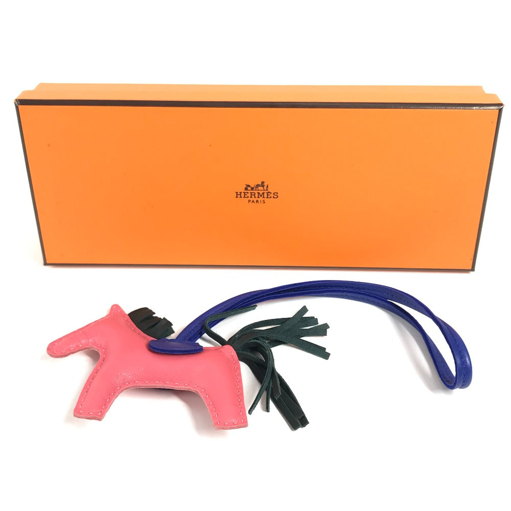 Hermes Charm Anyo Miro Pink Horse Rodeo Pm