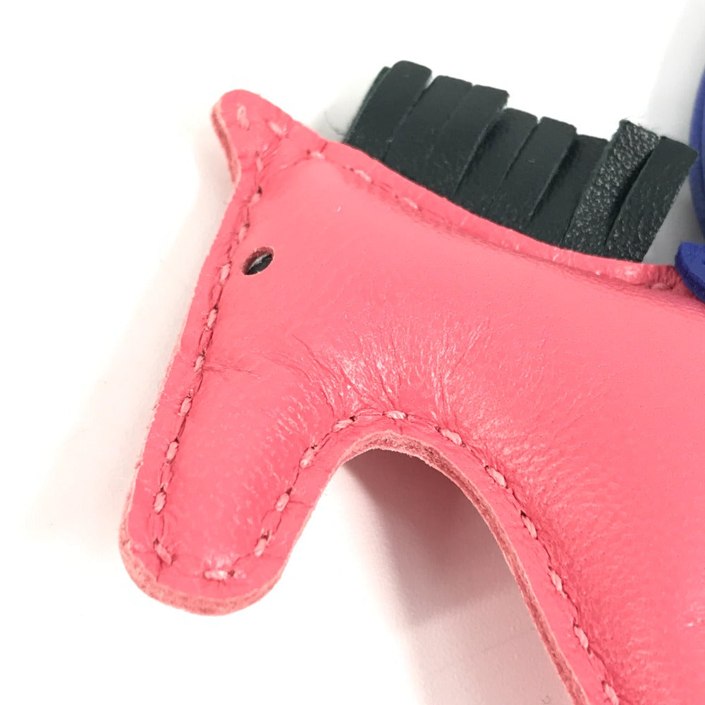 Hermes Charm Anyo Miro Pink Horse Rodeo Pm
