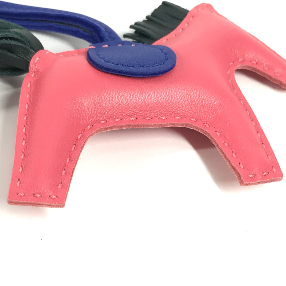 Hermes Charm Anyo Miro Pink Horse Rodeo Pm