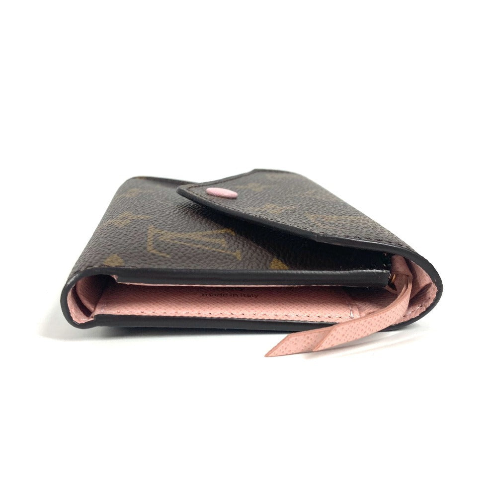 Louis Vuitton Trifold Wallet M62360 Monogram Canvas Brown Monogram Portefeuille Victorine Women