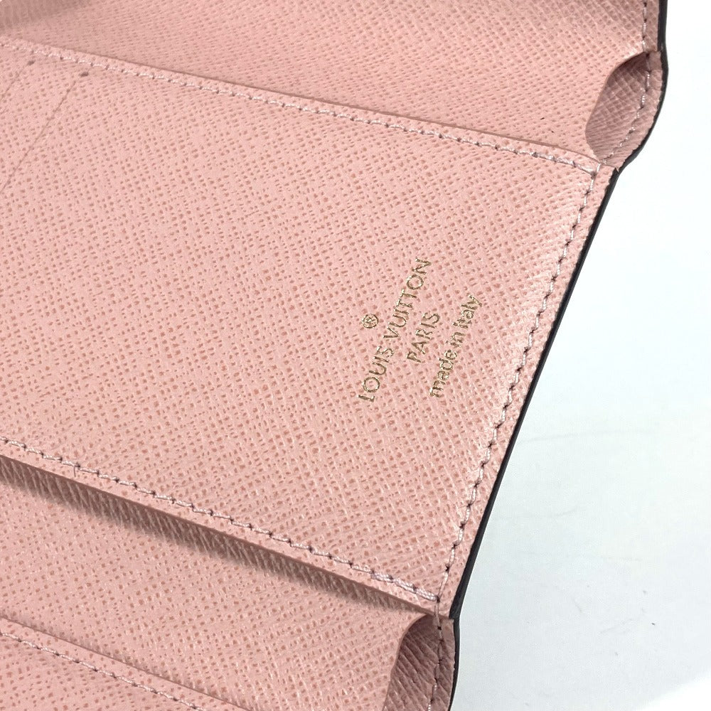 Louis Vuitton Trifold Wallet M62360 Monogram Canvas Brown Monogram Portefeuille Victorine Women