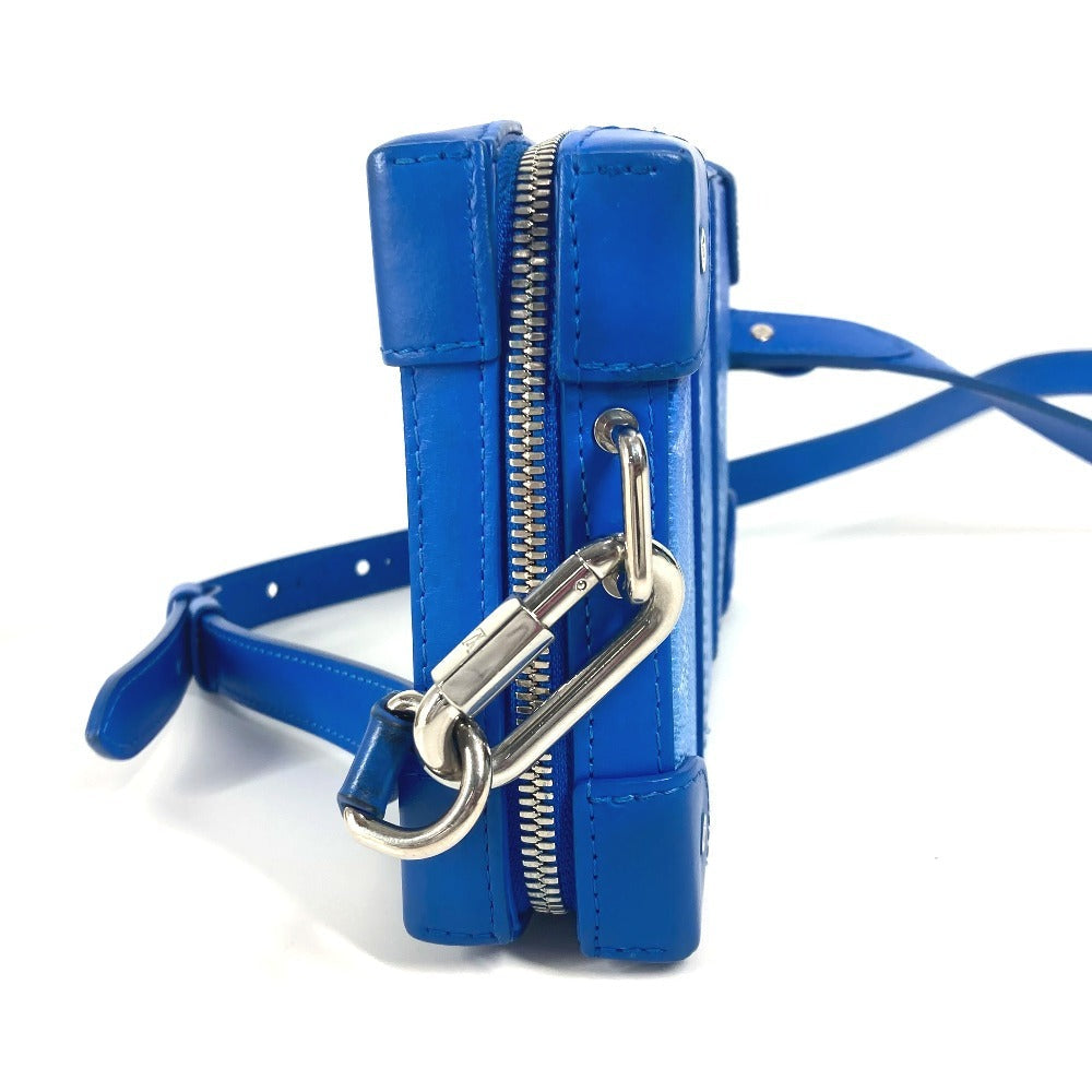 Louis Vuitton Shoulder Bag M45432 Leather Blue Monogram Clouds Soft Trunk Wallet Unisex(Unisex)