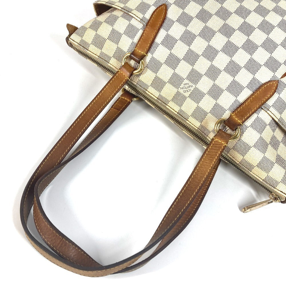 Louis Vuitton Shoulder Bag N51261 Damier Azur Canvas White Damier Azur Totally Pm Totally Pm