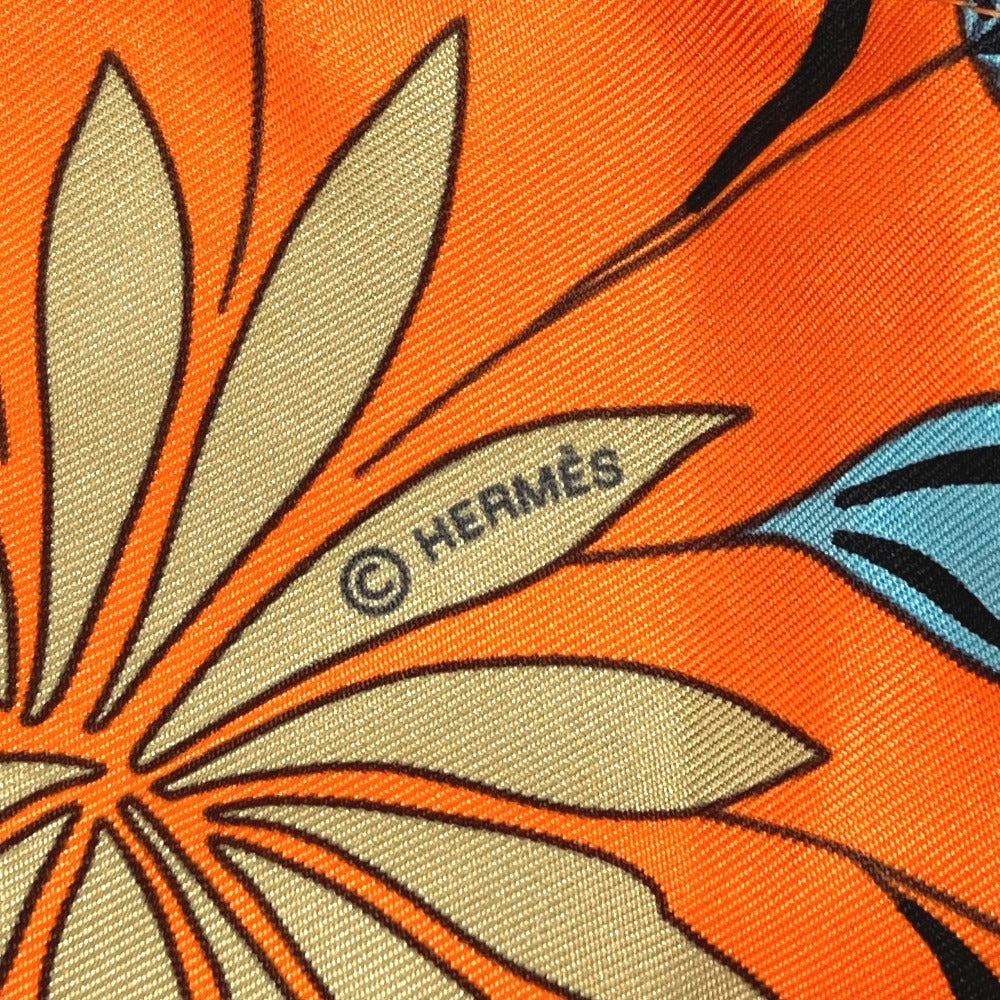 Hermes Pouch Silk Orange Multi Pouch Musardine Potion