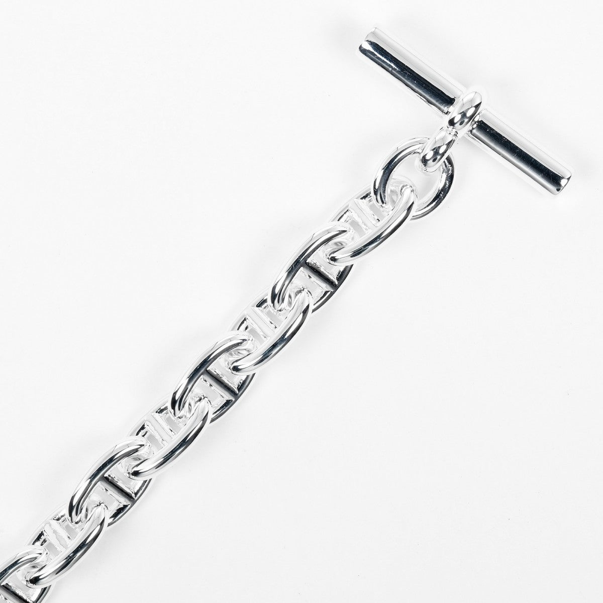 Hermes Bracelet Silver925 Silver Chene Dunkle Pm