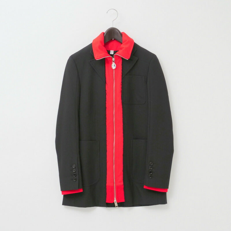 Burberry Jacket 4562545 Wool Black Women Uk6 Us4 It38 (170/80A)