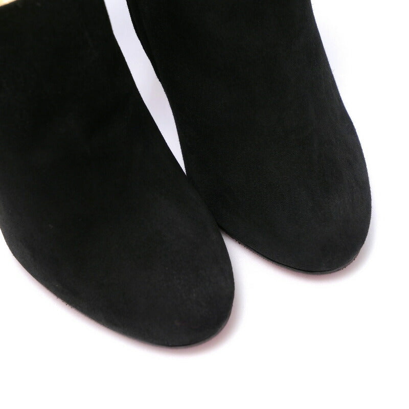 Christian Louboutin Pumps Suede Black Women 35.5