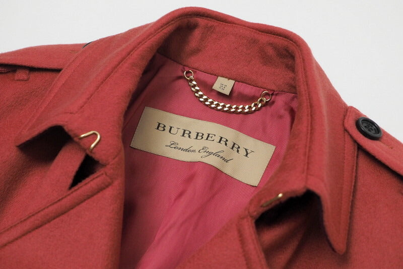 Burberry Trench Coat 4023676 Cashmere Red Women 40