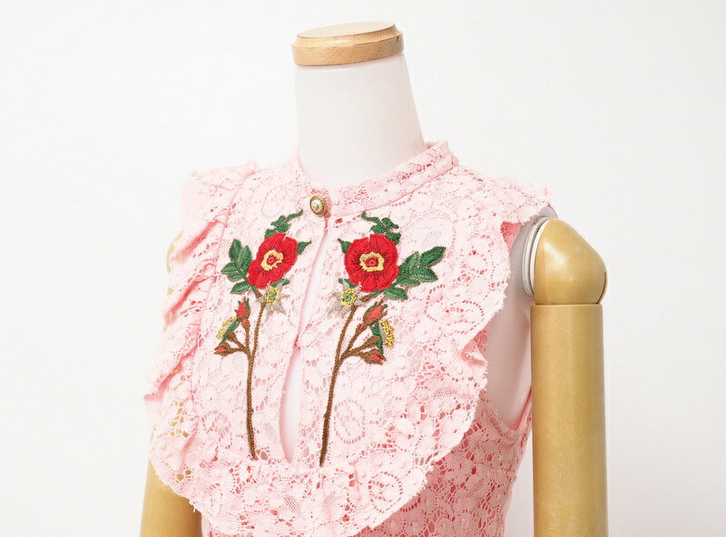 Gucci One Piece 460655 Cotton Pink Women 36