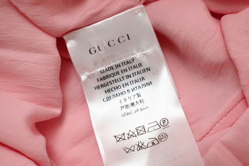 Gucci One Piece 460655 Cotton Pink Women 36