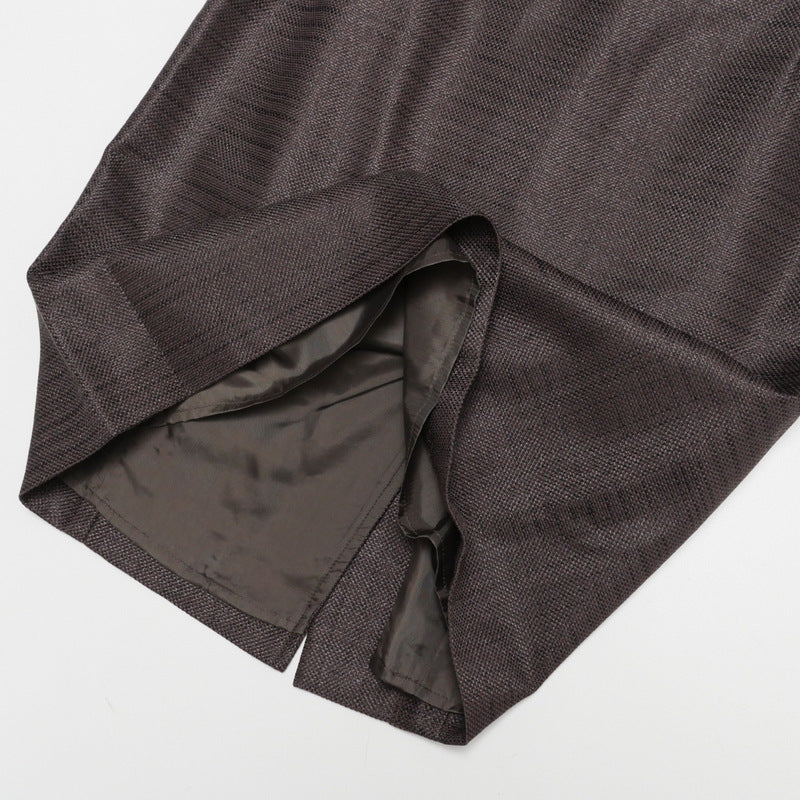 Max Mara Suit 60610197 Cotton Brown Women 36
