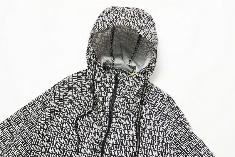 Moncler Hoodie E109U4100100/539Kp Nylon Two-Tone (Black) Mens 7