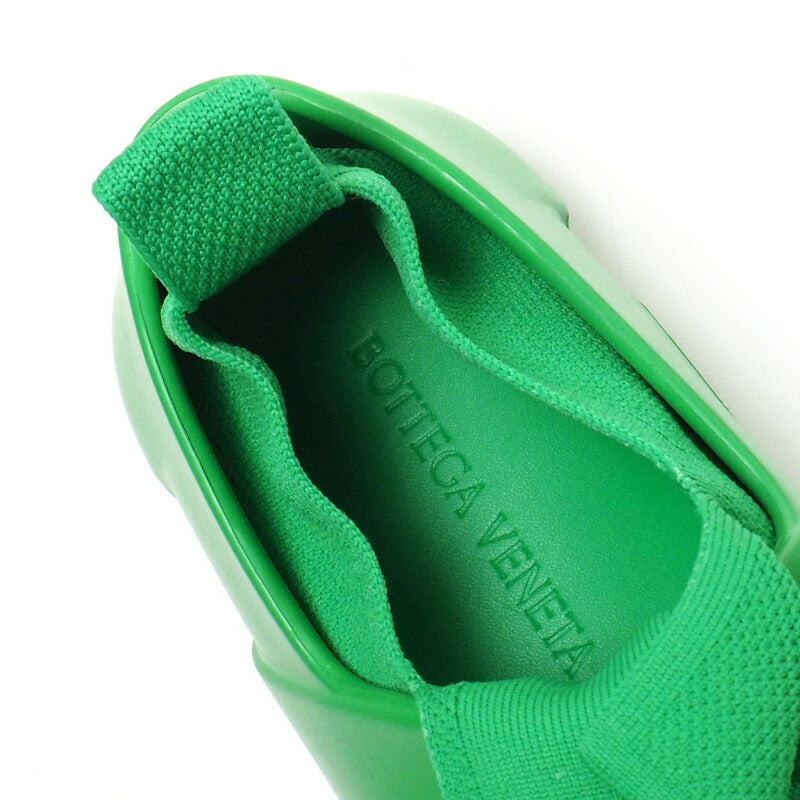 Bottegaveneta Sneakers Rubber/Knit Green Mens 40