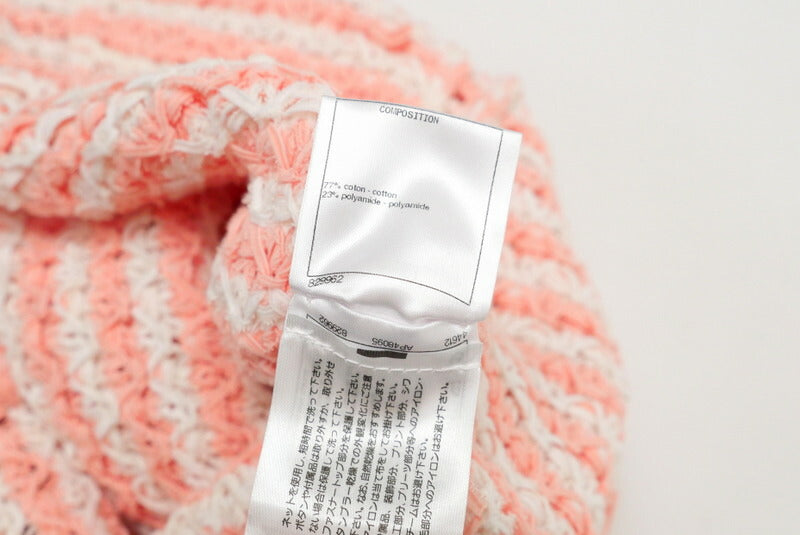 Chanel Knit P58522K07665 Knit Pink|White Women 34