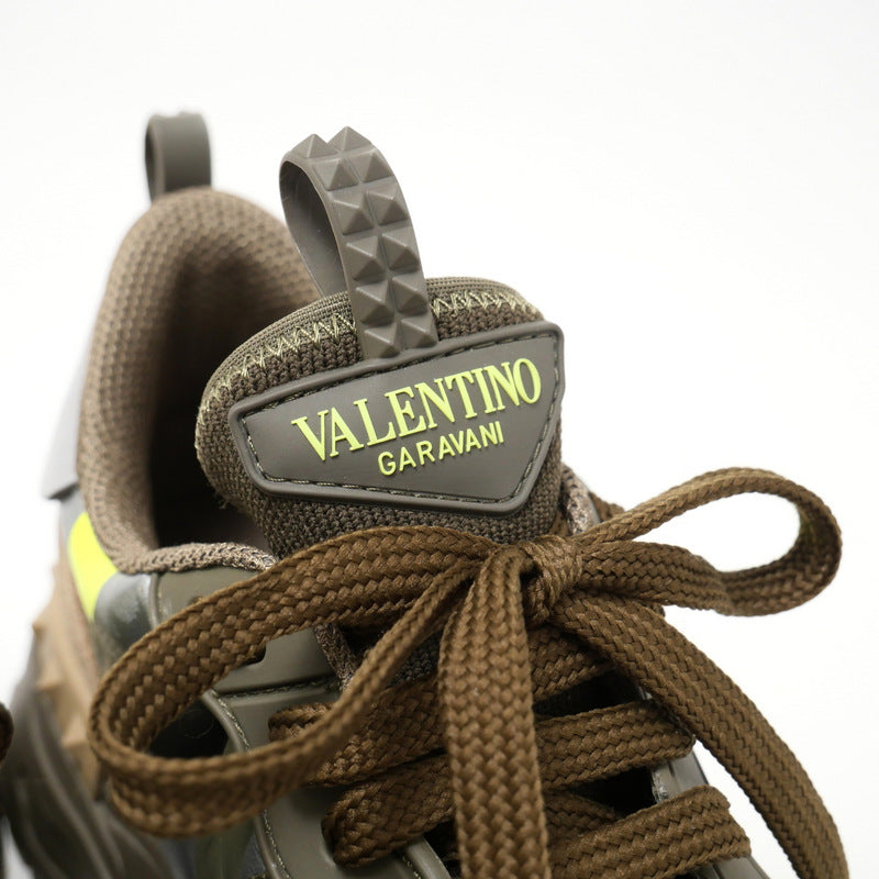 Valentino Garavani Sneakers Fabric Khaki Mens 42