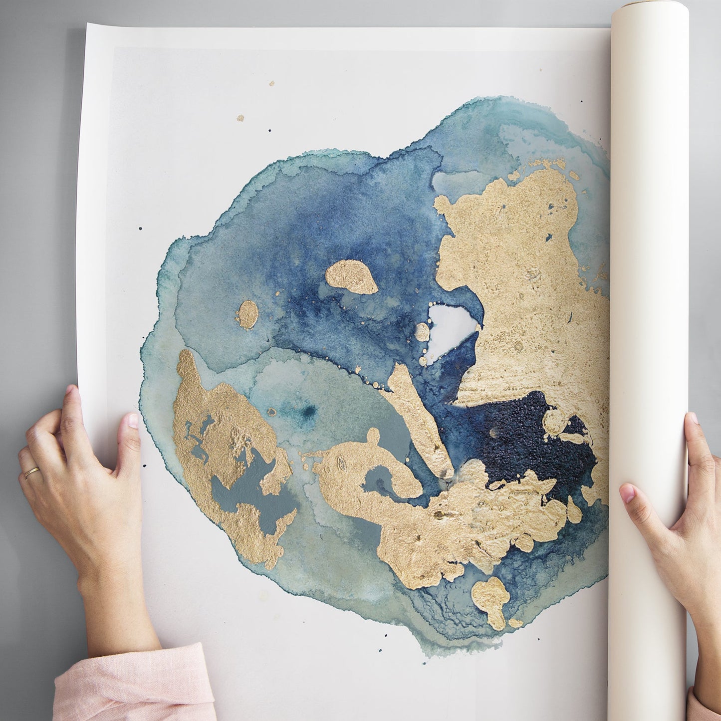 Geode No. 1 - Canvas Print By Julia Contacessi By
