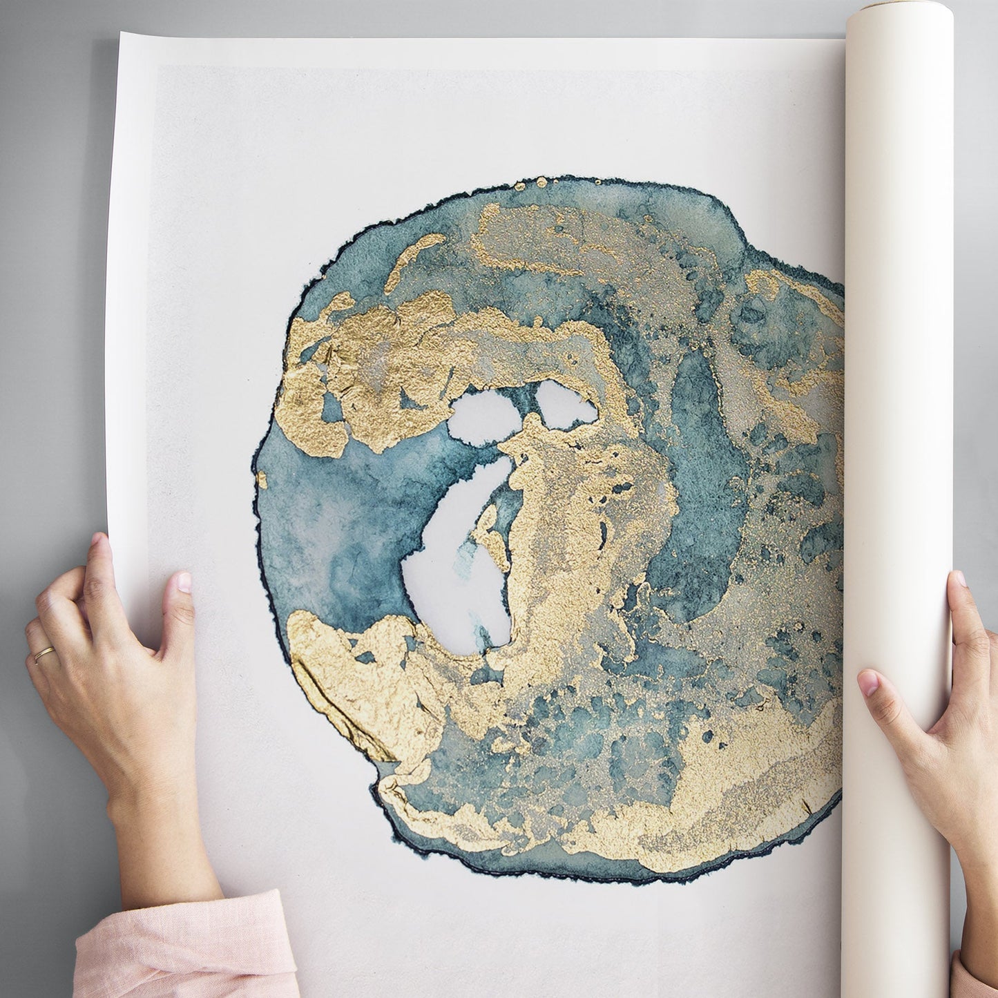 Geode No. 2 - Canvas Print By Julia Contacessi