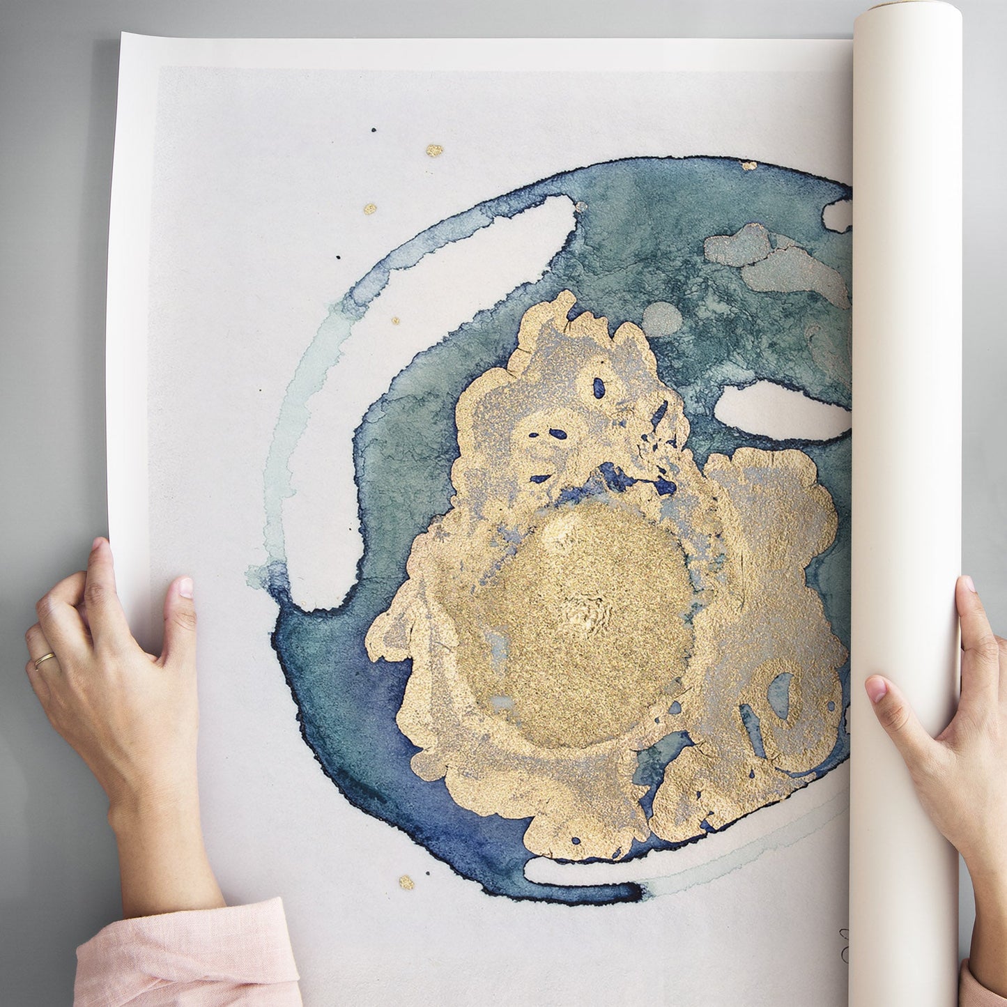Geode No. 3 - Canvas Print By Julia Contacessi