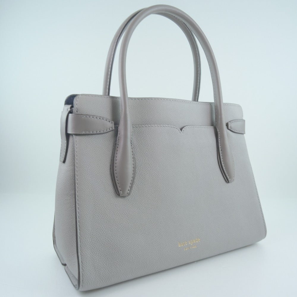 Kate Spade Handbag Calfskin Beige 2Way Bag Women