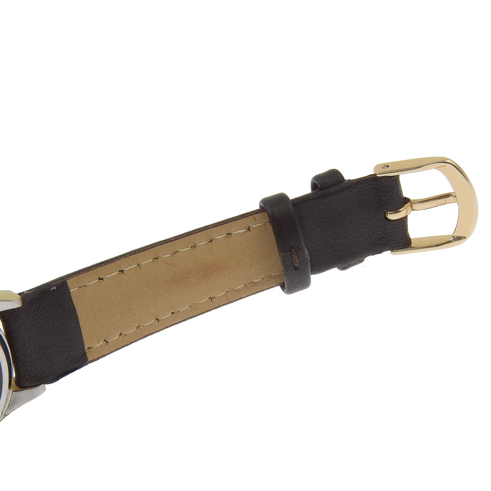 Omega Watches Mechanical Automatic Stainless Steel , Embossed Leather Gold Date Cosmic 200