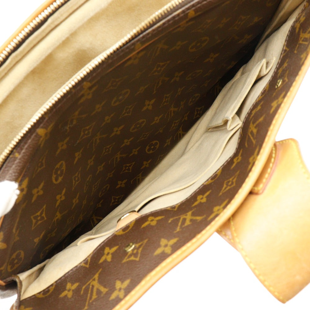 Louis Vuitton Handbag M53380 Monogram Canvas Brown Business Bag Rivoli Unisex(Unisex)