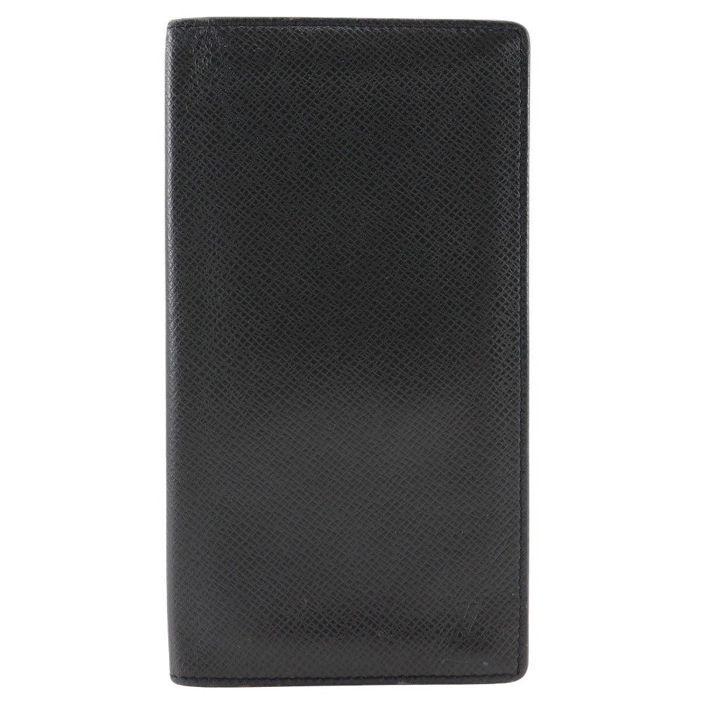 Louis Vuitton Bill Compartment M31002 Taiga Black Porto Cartes Crdit Mens