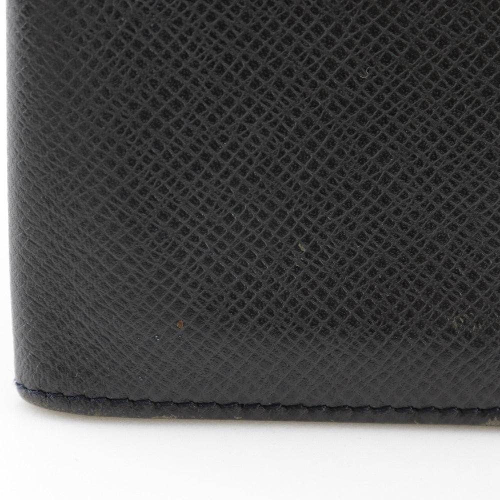 Louis Vuitton Bill Compartment M31002 Taiga Black Porto Cartes Crdit Mens