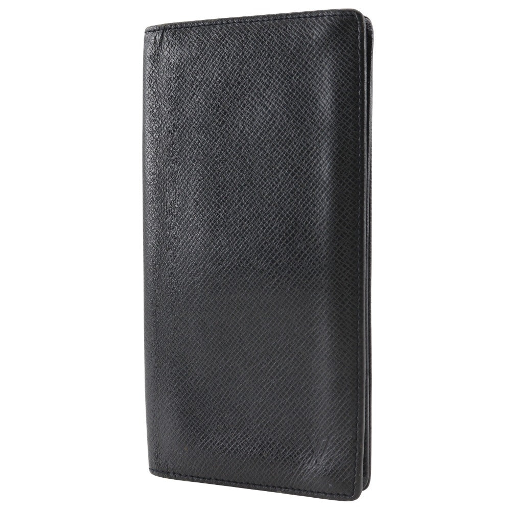 Louis Vuitton Bill Compartment M31002 Taiga Black Porto Cartes Crdit Mens