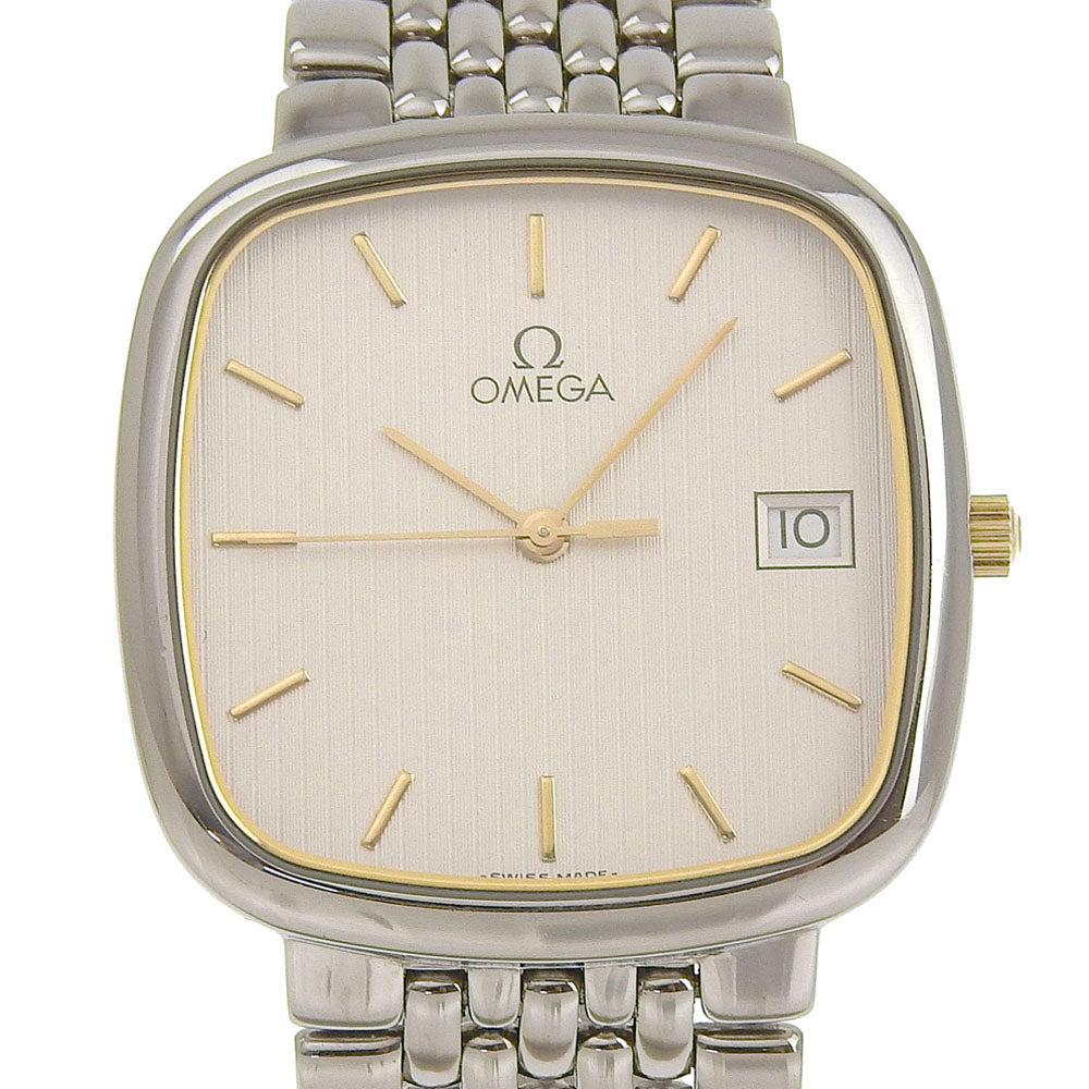 Omega Watches Quartz Stainless Steel Silver De Ville / De Ville Silver Dial Mens