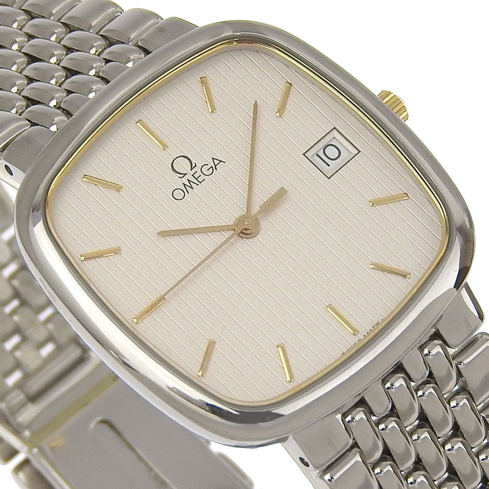 Omega Watches Quartz Stainless Steel Silver De Ville / De Ville Silver Dial Mens