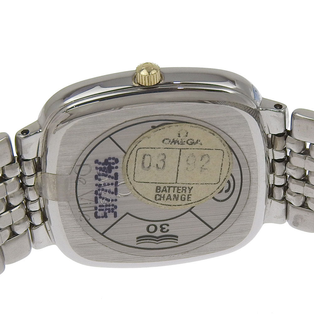 Omega Watches Quartz Stainless Steel Silver De Ville / De Ville Silver Dial Mens
