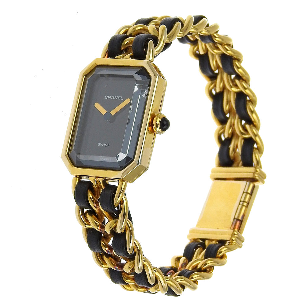 Chanel Watches Quartz Plated Gold, Embossed