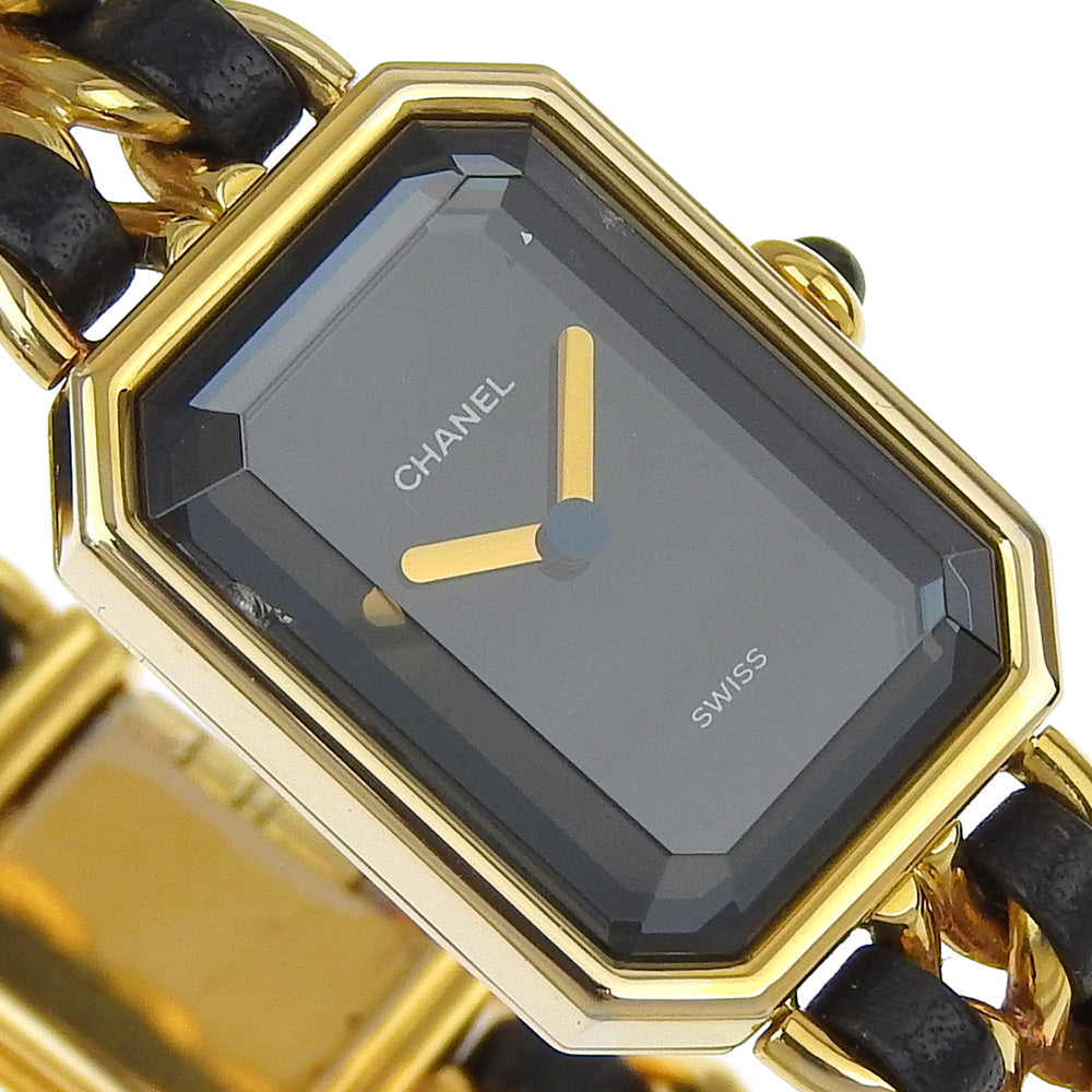 Chanel Watches Quartz Plated Gold, Embossed