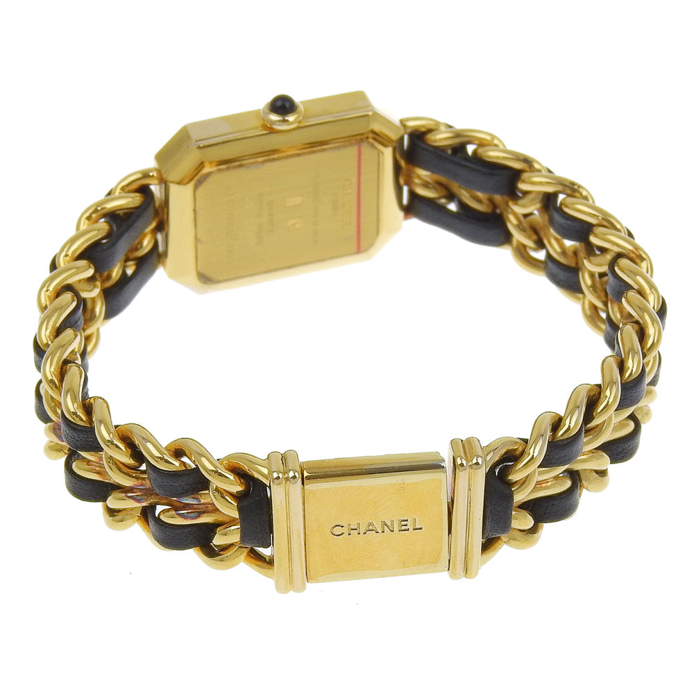 Chanel Watches Quartz Plated Gold, Embossed