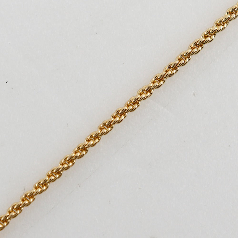 Christian Dior Necklace Plated Gold Gold High Heel Motif Women