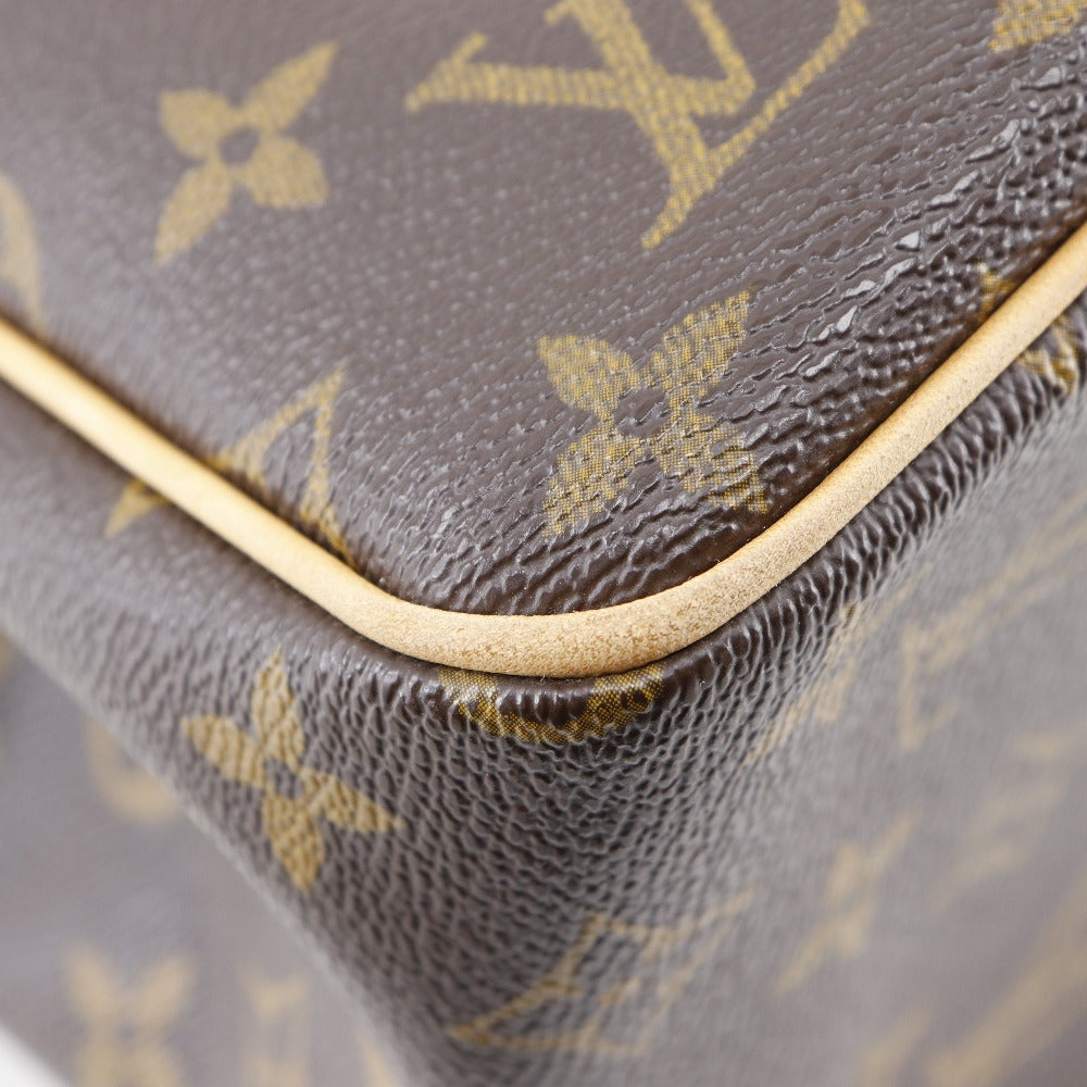 Louis Vuitton Handbag M51156 Monogram Canvas Brown Batignolles Women
